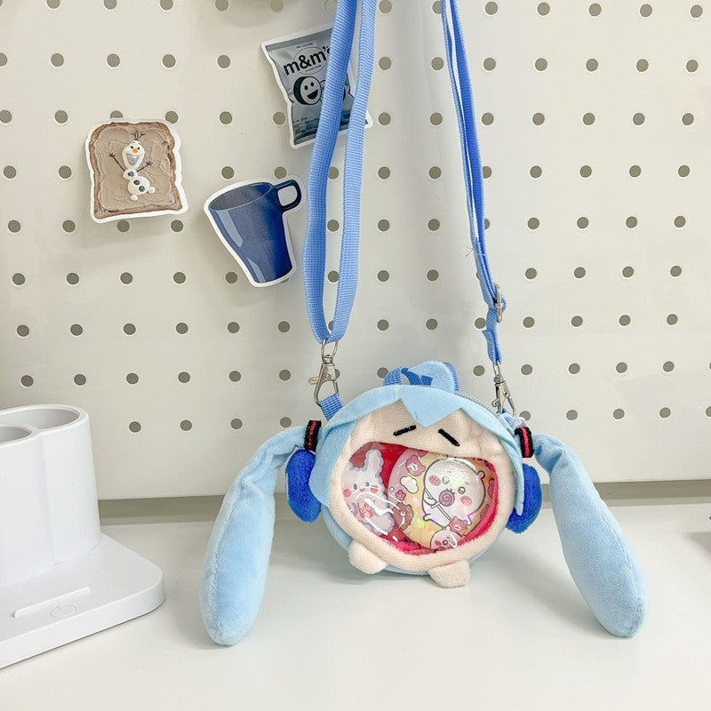 Coin and Earphone Pouch - Hatsune Miku (10cm × 11cm)