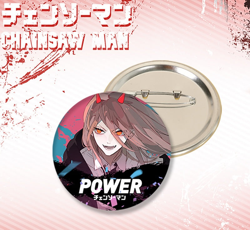 Spilla - Chainsaw Man 58mm