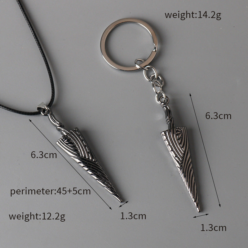 Collana - Chiodo del cavaliere cavo