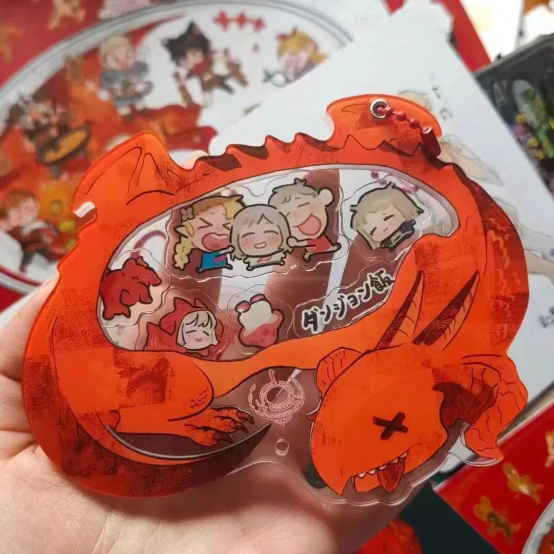 Keychain - Shake Delicious in Dungeon 50mm