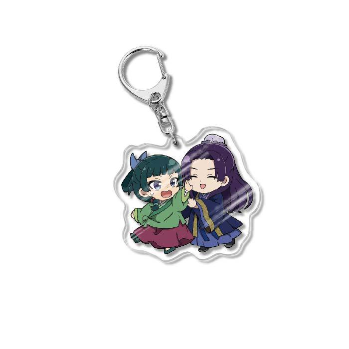 Keychain - The Apothecary Diaries Maomao, Jinshi 60mm