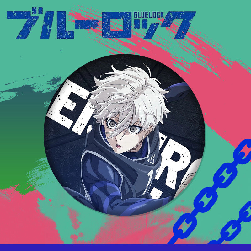 Spilla - Blue Lock 58mm