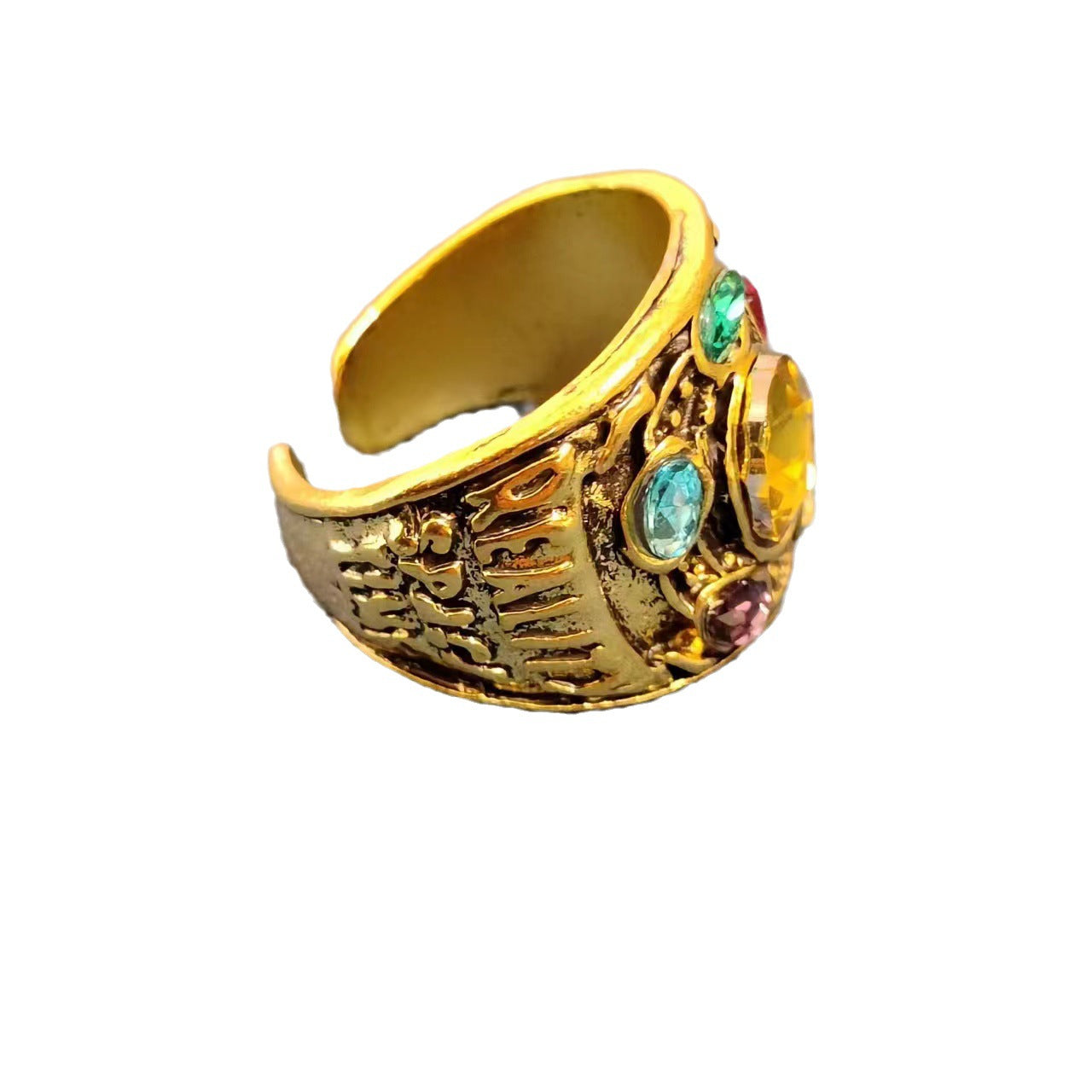 Anello - Marvel Thanos Infinity Gems Misura Regolabile