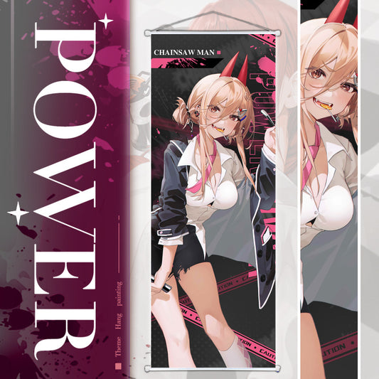 Poster - Chainsaw Man Power (250x750mm)