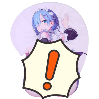 Mousepad 3D - Re:Zero - Starting Life in Another World Rem 255x215mm