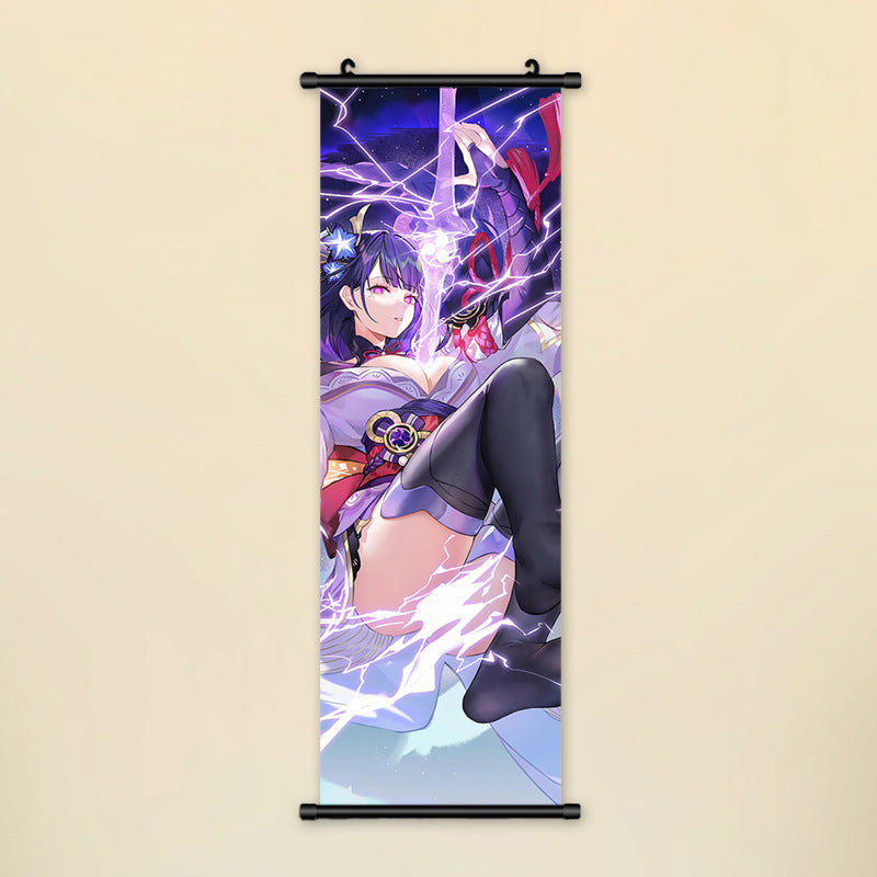 Poster - Genshin Impact Raiden Shogun (900x300mm)