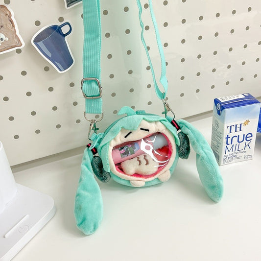 Coin and Earphone Pouch - Hatsune Miku (10cm × 11cm)