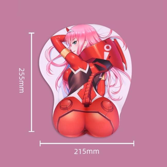 Mousepad 3D - Darling in the Franxx 02 Zero Two 255x215mm