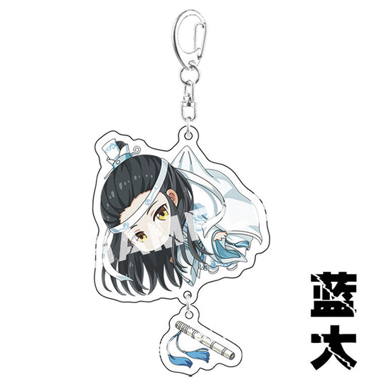 Keychain - The Grandmaster of Demonic Cultivation (Yaoi) Lan Xichen 55mm