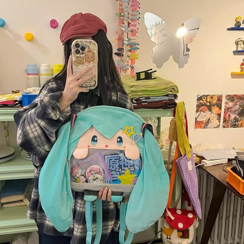 Backpack - Hatsune Miku Large Green (400x400mm) Ita Backpack