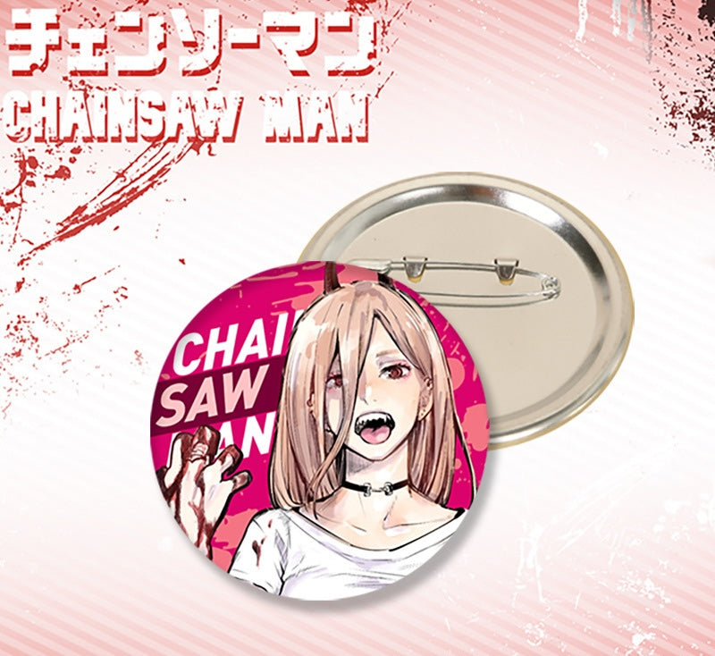 Badge - Chainsaw Man 58mm