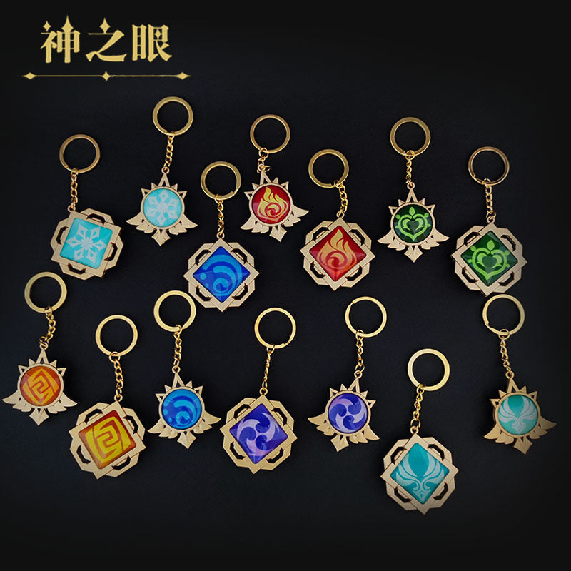 Keychain - Genshin Impact (75x75mm)