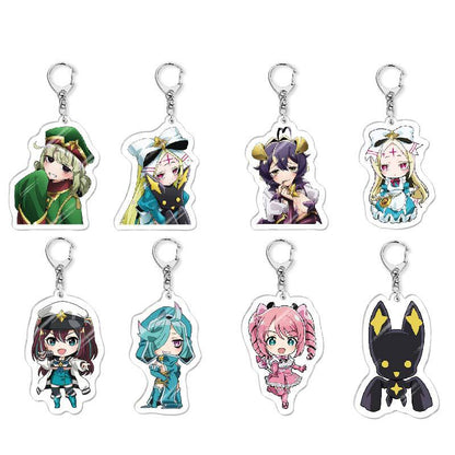 Keychain - Gushing over Magical Girls 60mm