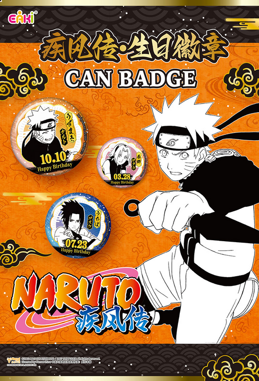 Naruto Shippuden Birthday Badge Blind Pack – Official Licensed | EAKI