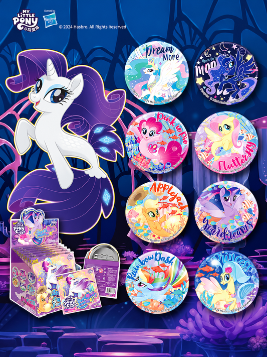 My Little Pony Eternal Fantasy New World Badge Blind Box – Official Licensed | KAYOU