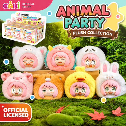SPY×FAMILY Animal Party Plush Blind Box – Official Licensed | EAKI