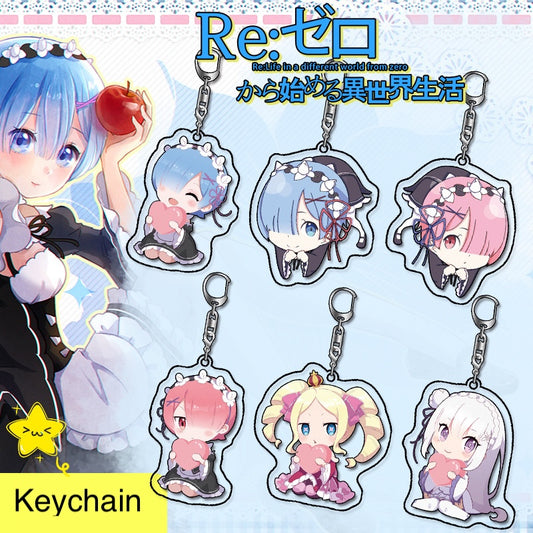 Keychain - Re:Zero - Starting Life in Another World (60mm)