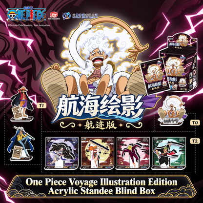 One Piece Voyage Illustration Edition Acrylic Standee Blind Box – Official Licensed | KAYOU