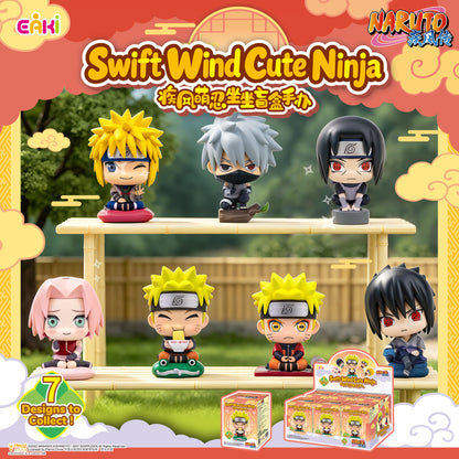 Naruto Swift Wind Cute Ninja Sitting Figure Blind Box – Official Licensed | EAKI