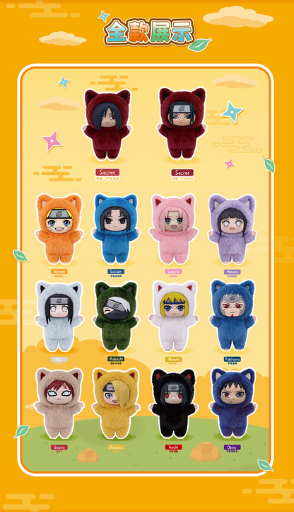 Naruto Kitty Land Plush Blind Box – Official Licensed | EAKI