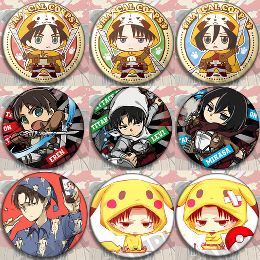 Badge - Attack on Titan 3 58MM