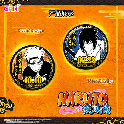 Naruto Shippuden Birthday Badge Blind Pack – Official Licensed | EAKI