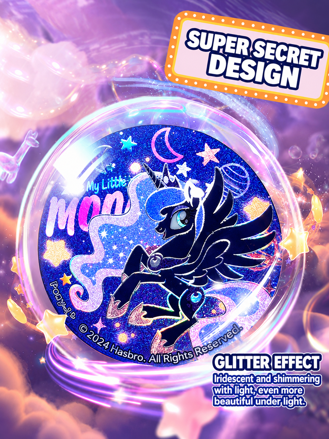 My Little Pony Eternal Fantasy New World Badge Blind Box – Official Licensed | KAYOU