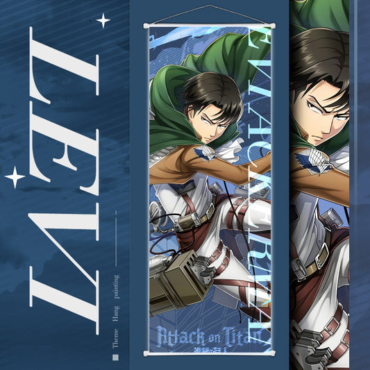 Poster - Attack on Titan Levi (250x750mm)