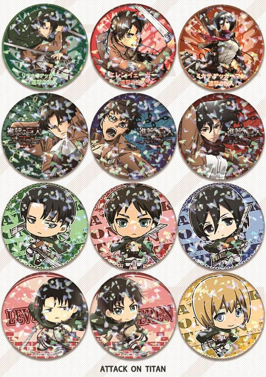 Badge - Attack on Titan 1 58MM