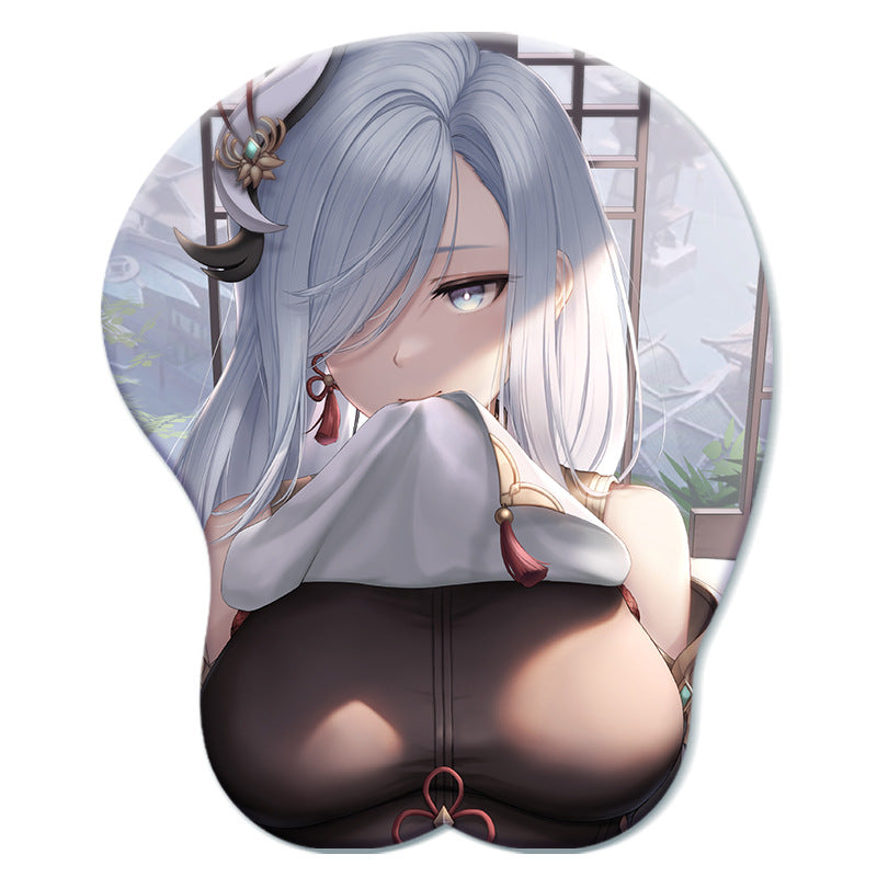 Mousepad 3D - Genshin Impact Shenhe 255x215mm