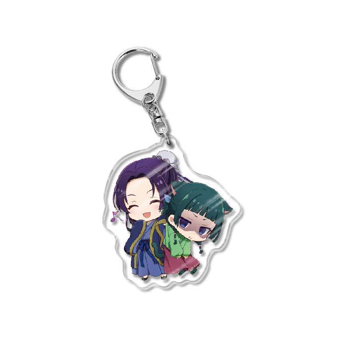 Keychain - The Apothecary Diaries Maomao, Jinshi 60mm