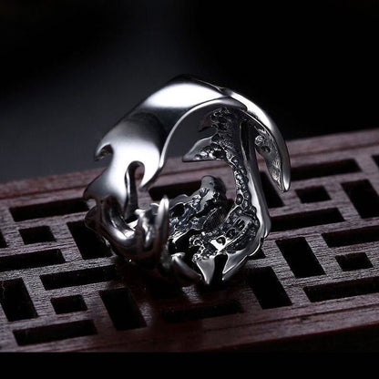 Ring - Flaming Dragon Size Adjustable