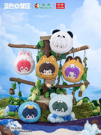 Blue Lock Animal Plush Ball Keychain Blind Box – Official Licensed | Wandian Wuxian