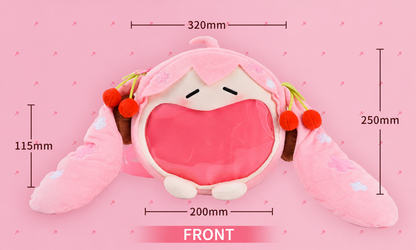 Hatsune Miku Sakura Future UWA Series Plush Bag – Official Licensed | BEMOE