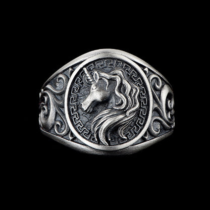 Anello - Vintage Unicorn Misura Regolabile 