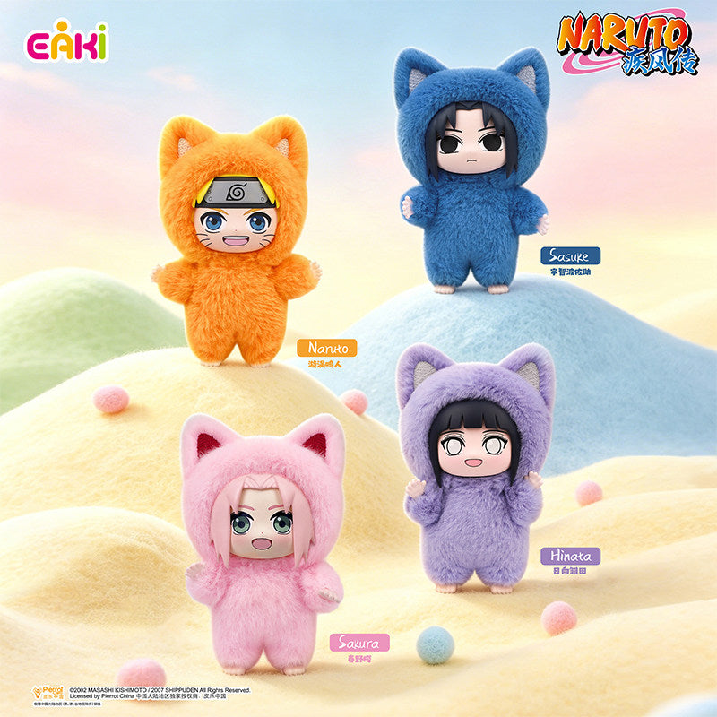 Naruto Kitty Land Plush Blind Box – Official Licensed | EAKI