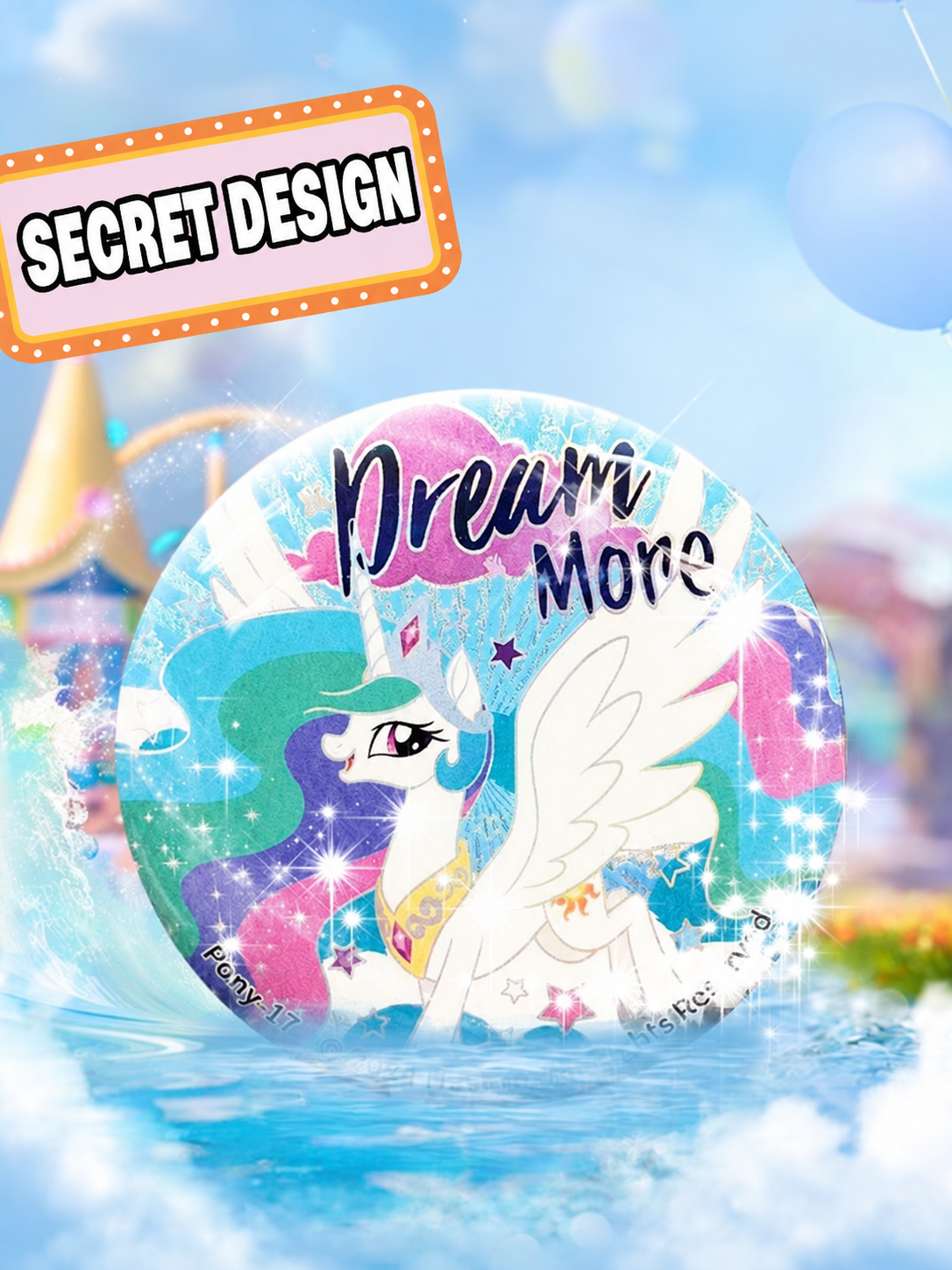 My Little Pony Eternal Fantasy New World Badge Blind Box – Official Licensed | KAYOU
