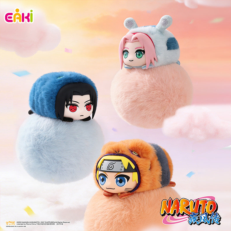 Naruto Cute Beast Lying Party Plush Blind Box – Official Licensed | EAKI