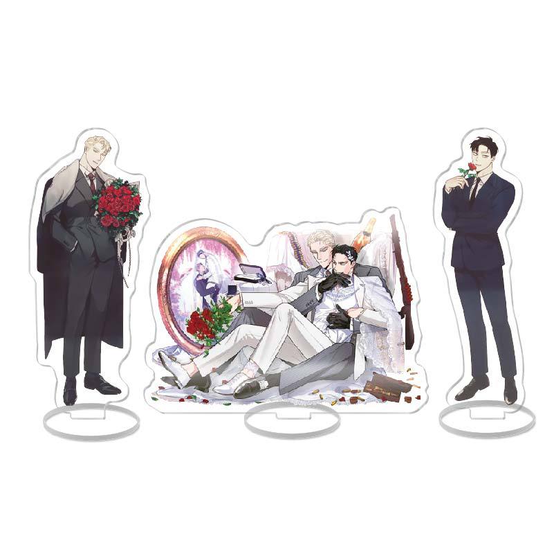 Standee - Roses and Champagne 160mm