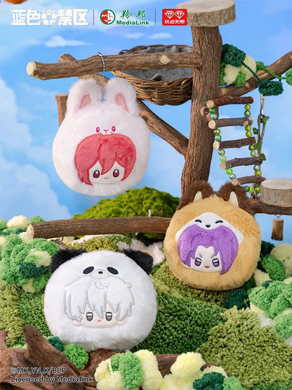 Blue Lock Animal Plush Ball Keychain Blind Box – Official Licensed | Wandian Wuxian