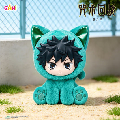 Jujutsu Kaisen Sitting Cat Party Plush Blind Box – Official Licensed | EAKI