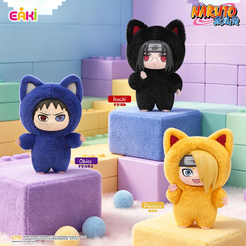Naruto Kitty Land Plush Blind Box – Official Licensed | EAKI