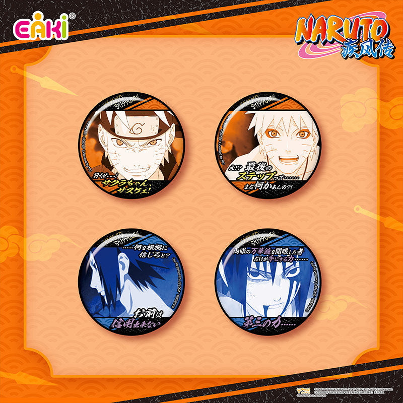 Naruto Shippuden Color Variant Badge Series Vol. 2 Blind Pack – Official Licensed | EAKI