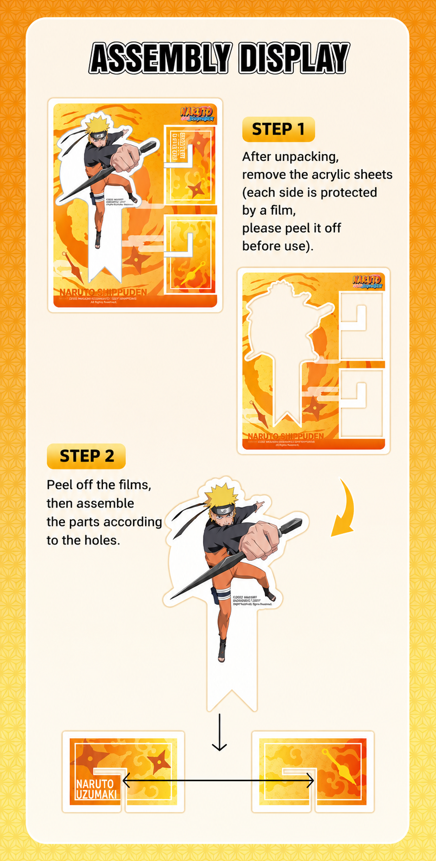 Naruto Cross Acrylic Stand Blind Box – Official Licensed | EAKI