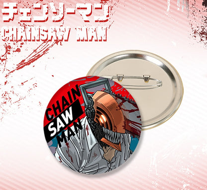 Badge - Chainsaw Man 58mm