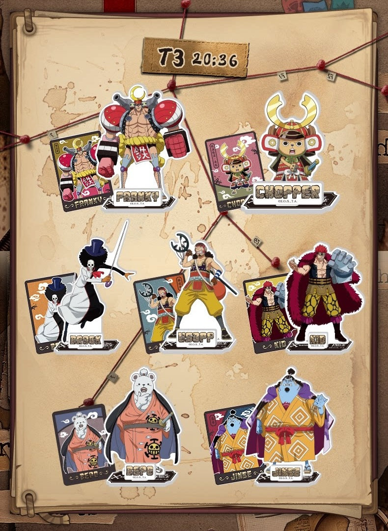 One Piece Voyage Illustration Edition Acrylic Standee Blind Box – Official Licensed | KAYOU