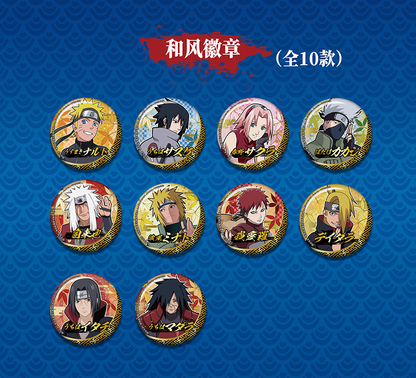 Naruto Shippuden Fire Legacy Badge Blind Pack – Official Licensed | EAKI