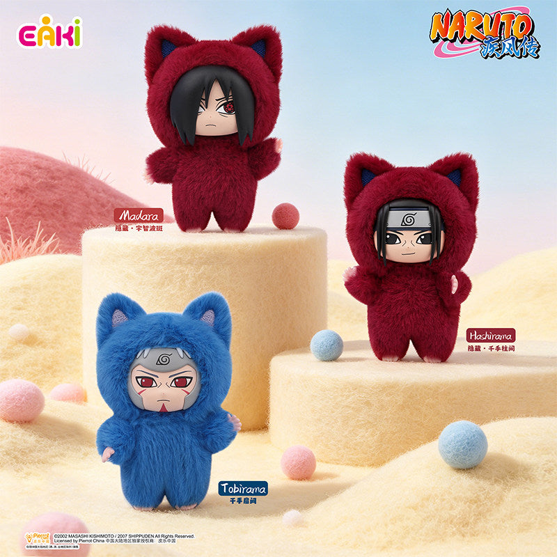 Naruto Kitty Land Plush Blind Box – Official Licensed | EAKI