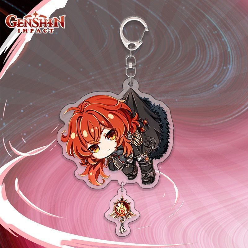 Keychain - Genshin Impact 60mm