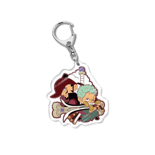 Keychain - One Piece Zoro Mihawk 60mm